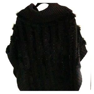 Fur Poncho